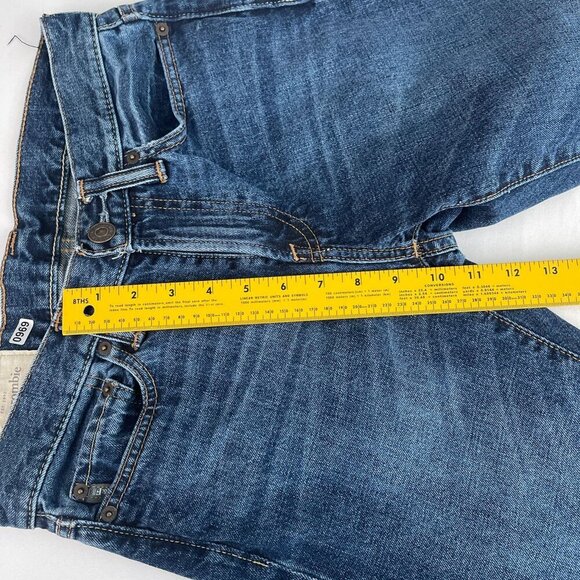 Abercrombie & Fitch Skinny Jeans Medium Wash Denim Mid-Rise Blue Mens 26x28 - Picture 10 of 14